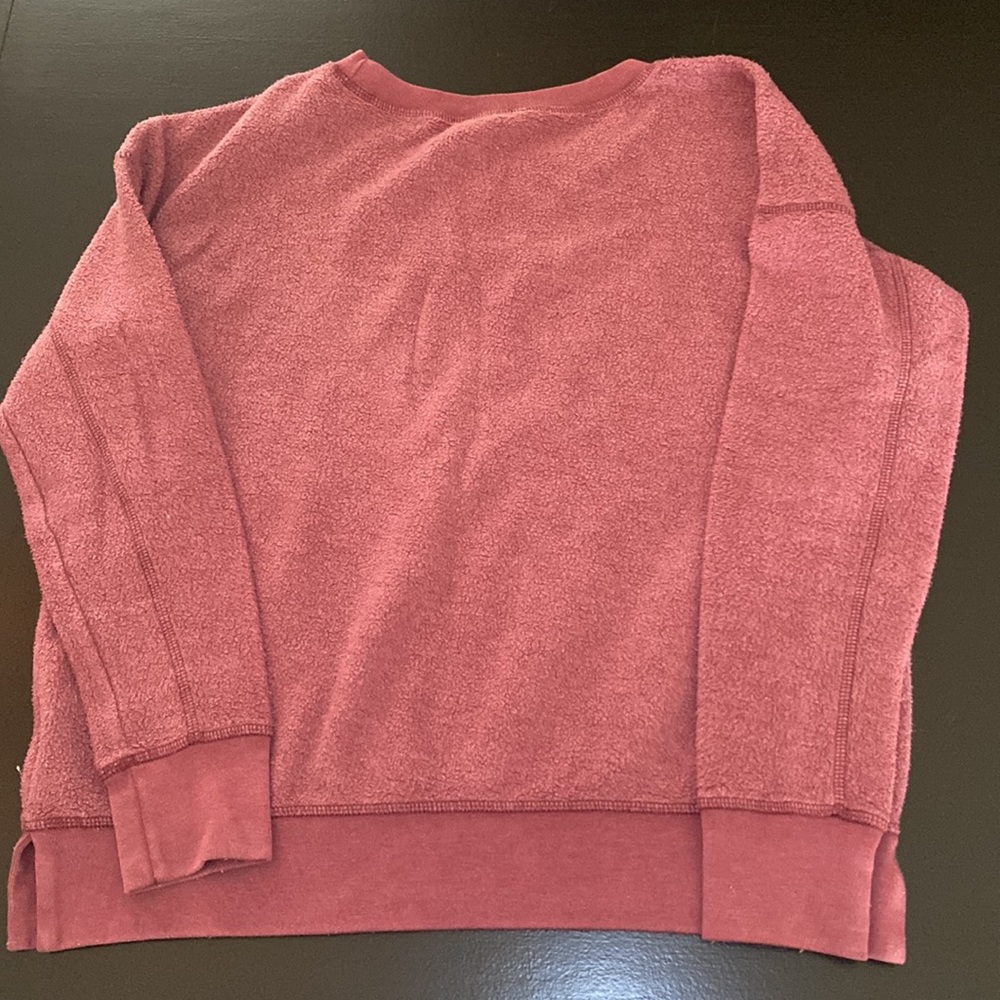 American Eagle Basic Fleece Sweatshirt - image 3